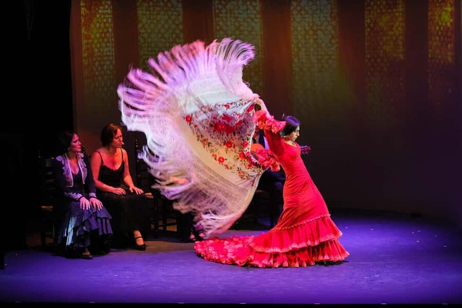 Granada: Flamenco show "Sensaciones" at the Teatro Flamenco Granada - Entering Teatro Flamenco Granada at Plaza Campo del Príncipe