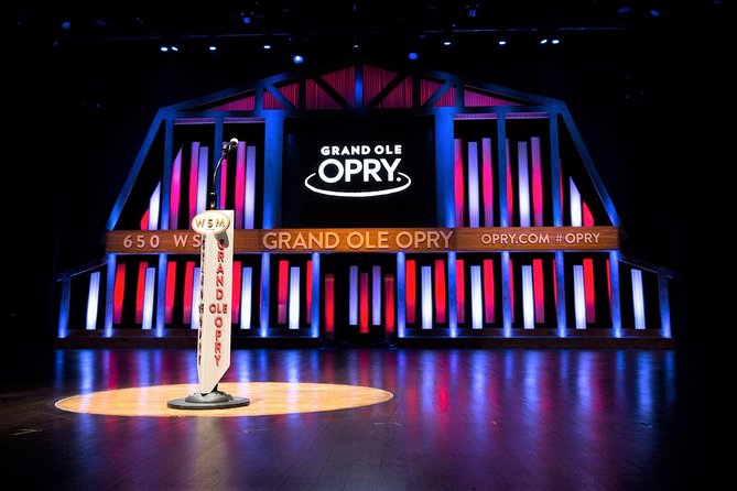 Grand Ole Opry Admission with Post-Show Backstage Tour - The backstage tour begins at about 9:30 p.m.