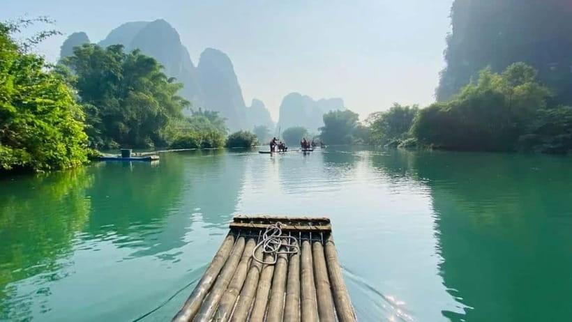 Guilin: 1-Day Cave, Xianggong Hill, Bamboo Boat & Show - Key points at a glance