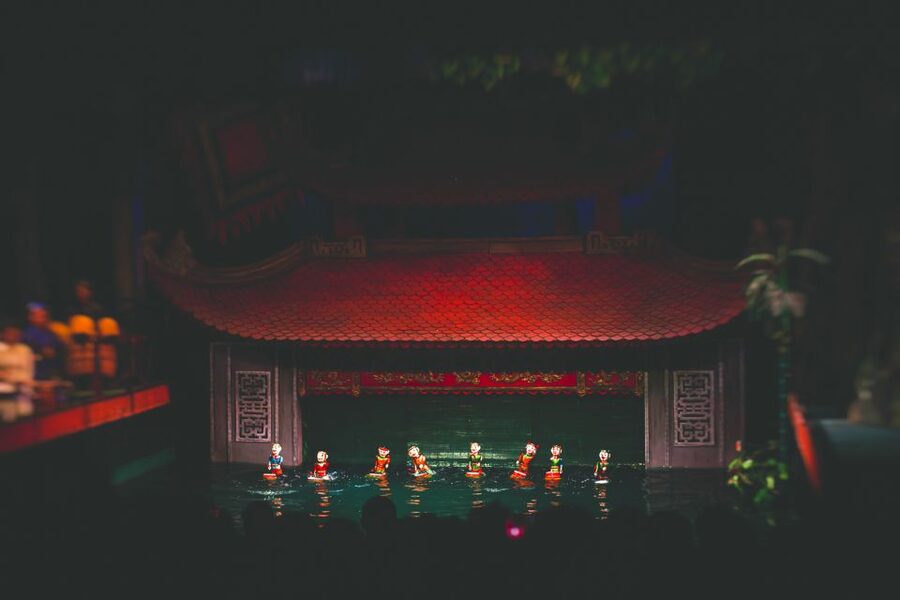 Hanoi: Water Puppet Show Ticket with Hotel Delivery Add-On - Language, music, and the audio guide