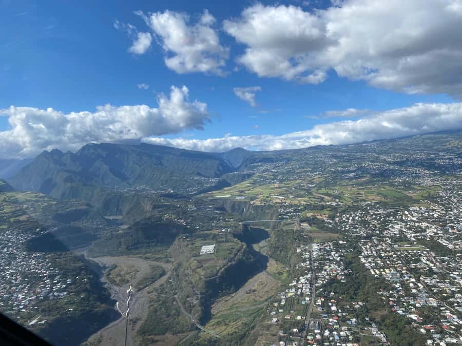 Helicopter flight from St Pierre over Réunion's 3 cirques - Is $329 a fair price?