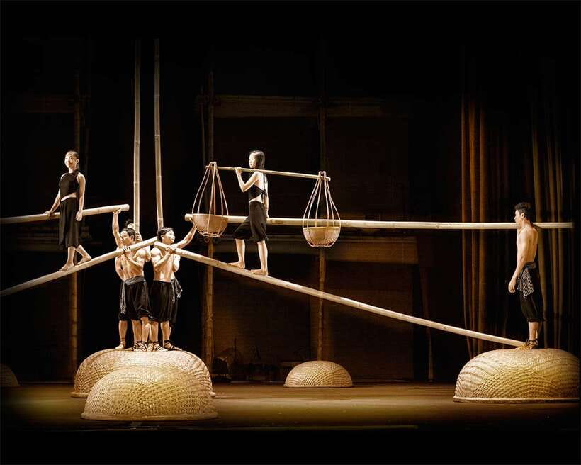 Ho Chi Minh: A O Show Bamboo Circus at Saigon Opera House - What the one-hour performance feels like