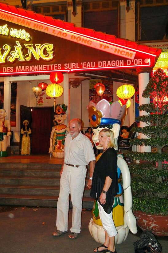 Ho Chi Minh: Authentic Vietnamese Dinner & Water Puppet Show - Music that explains the mood