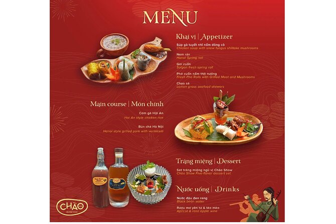 Ho Chi Minh: Chào Show with Dinner & Hotel Pickup - Is $50.08 a fair price?