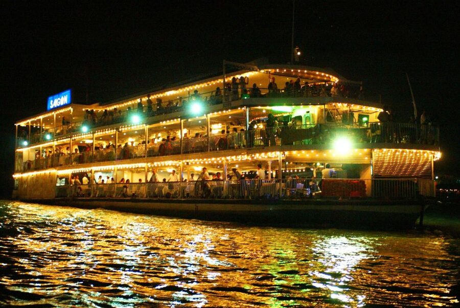 Ho Chi Minh City: Water Puppet Show and Dinner Cruise - From theater lights to the Saigon River