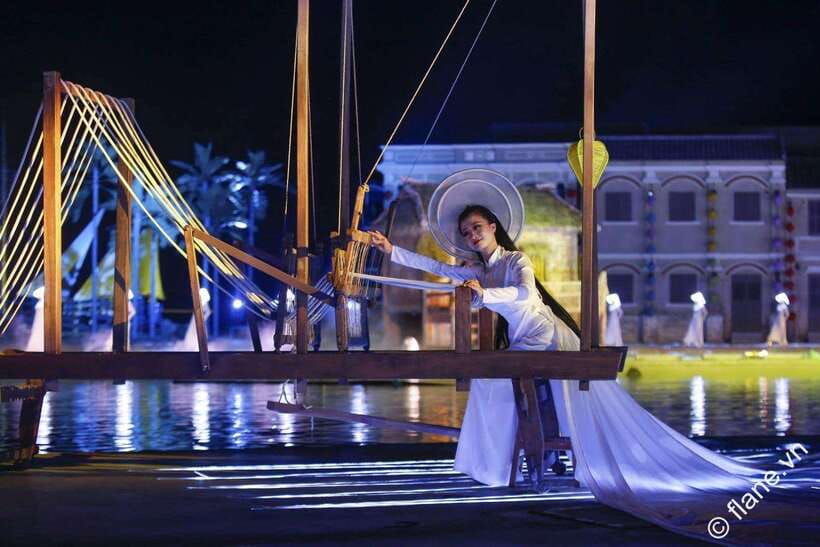 Hoi An Memories Land Entry Ticket with Show - Kuha Island and the park after dark