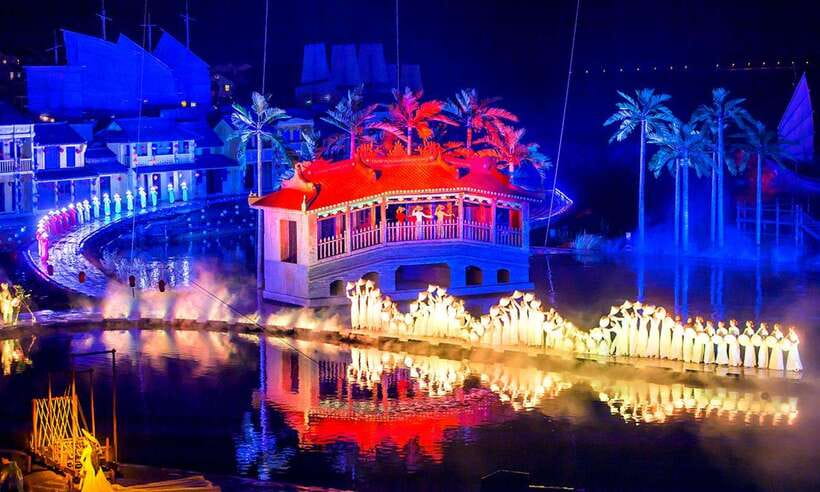 Hoi An Memories Show Ticket & Hoi An Impression Theme Park - Before the show at Hoi An Impression Theme Park