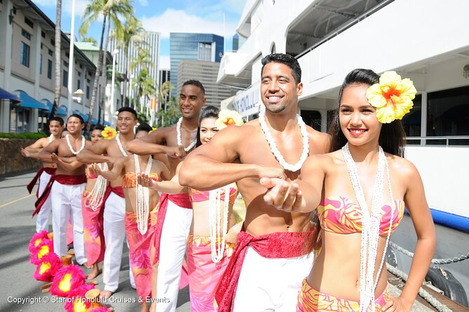 Honolulu: Pacific Star Sunset Dinner Cruise and Show - Contemporary entertainment after dinner