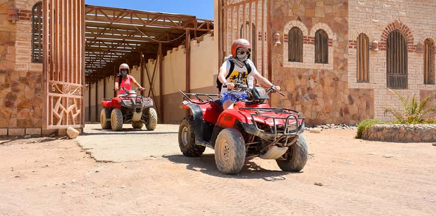 Hurghada: ATV Tour with Camel Ride, Dinner Show & Stargazing - Dinner and the desert show