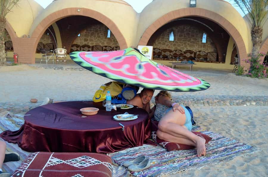 Hurghada: Quad and Buggy Safari with Dinner and Show - Two desert vehicles for $32