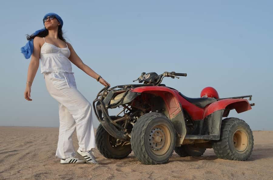 Hurghada: Quad and Buggy Safari with Dinner and Show - The shorter buggy ride