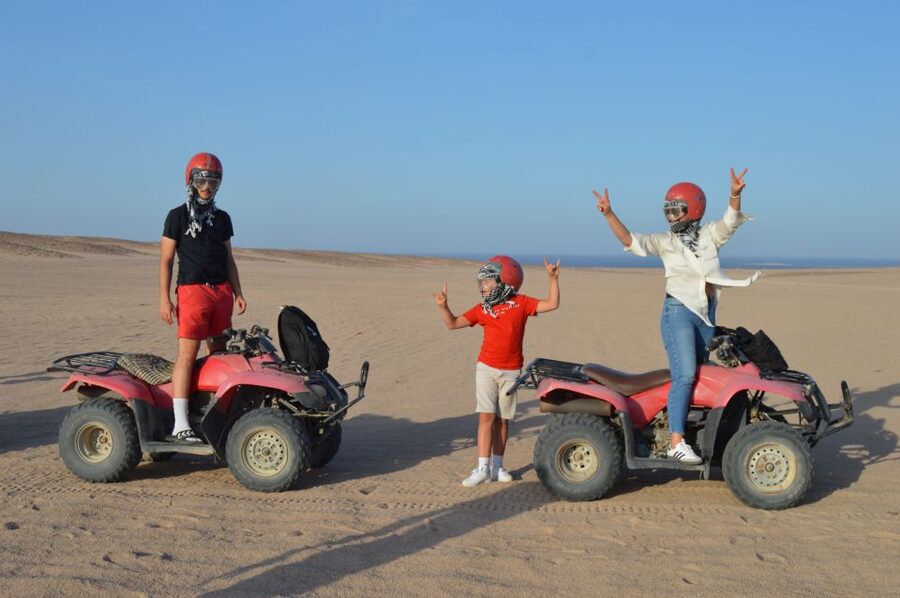 Hurghada: Quad Bike Safari, Camel Horse Ride, Dinner & Shows - A desert outing with more than one headline act