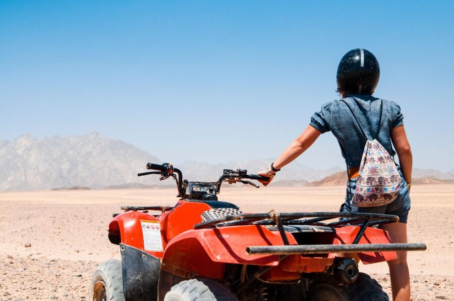 Hurghada: Quad Bike Safari, Camel Horse Ride, Dinner & Shows - Horseback and camel riding at sunset