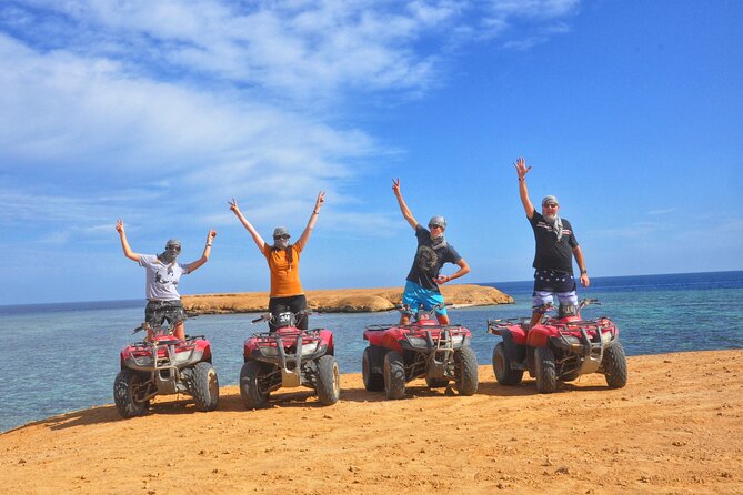 Hurghada: Stargazing, Camel Ride, Quad Bike, Bedouin Dinner, Show - The 25-kilometer Sahara quad ride