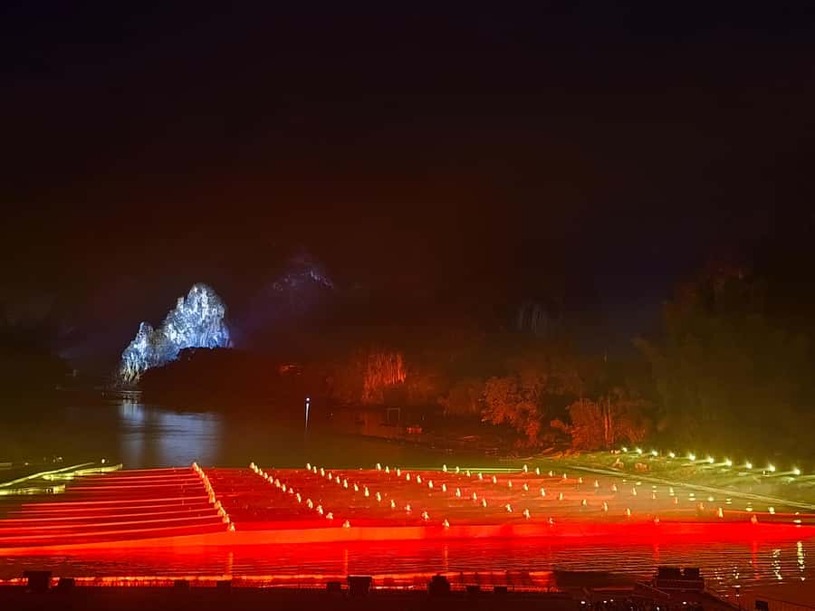 Impression Sanjie Liu Show Ticket - Music, costumes, and the visual style