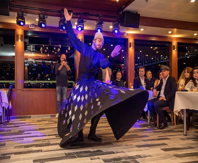Istanbul Bosphorus Dinner Cruise & Dance Shows Tour - Dinner at private tables
