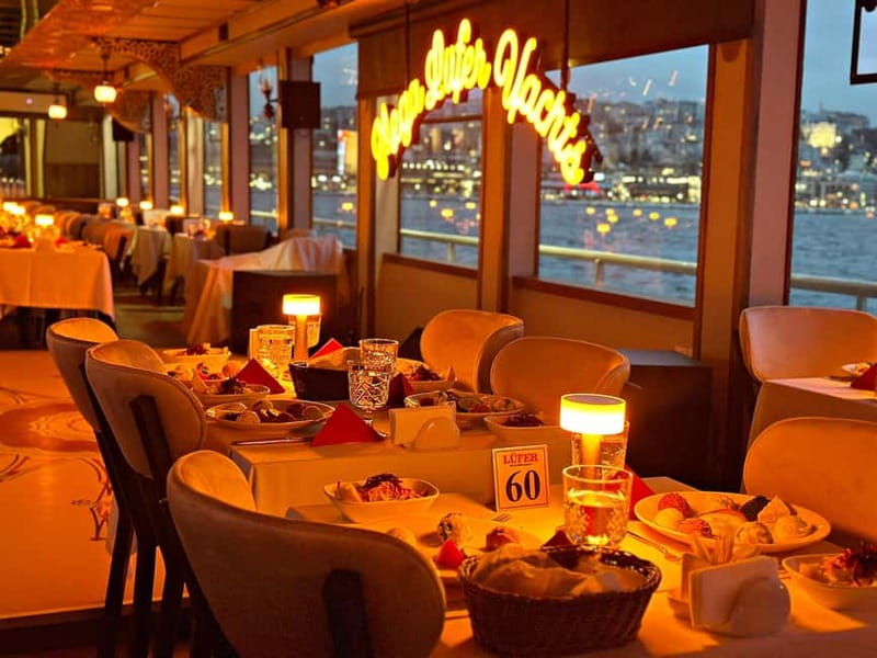 Istanbul: Bosphorus Dinner Cruise & Show with Private Table - Reaching the fortresses and the Asian shore