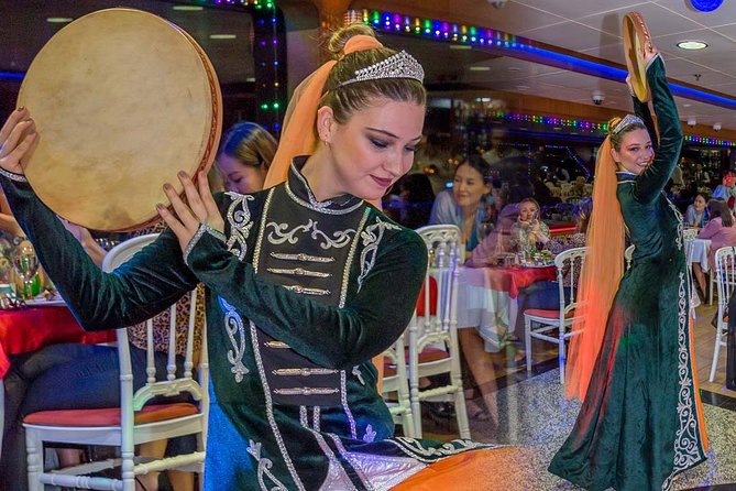 Istanbul: Bosphorus Dinner Cruise with Turkish Show - Eight appetizers set the tone for dinner