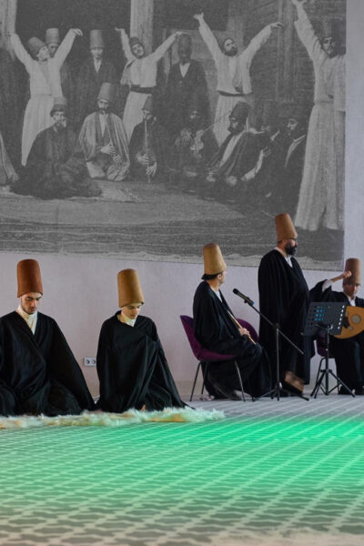Whirling Dervish Ceremony next to Hagia Sophia