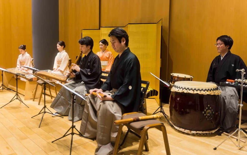 Japanese Traditional Music Show in Tokyo - A close-up introduction to Japanese wagakki