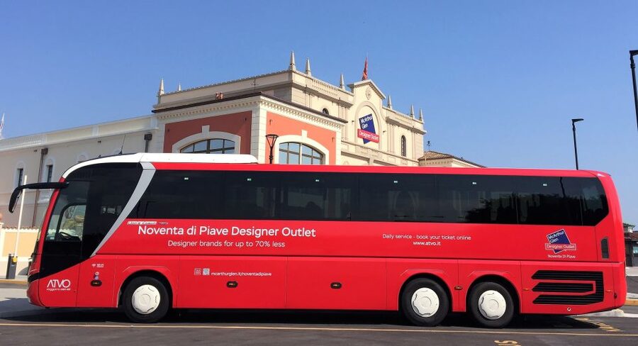 Jesolo Lido: Express Bus to Noventa di Piave Designer Outlet - The air-conditioned ride to Noventa di Piave