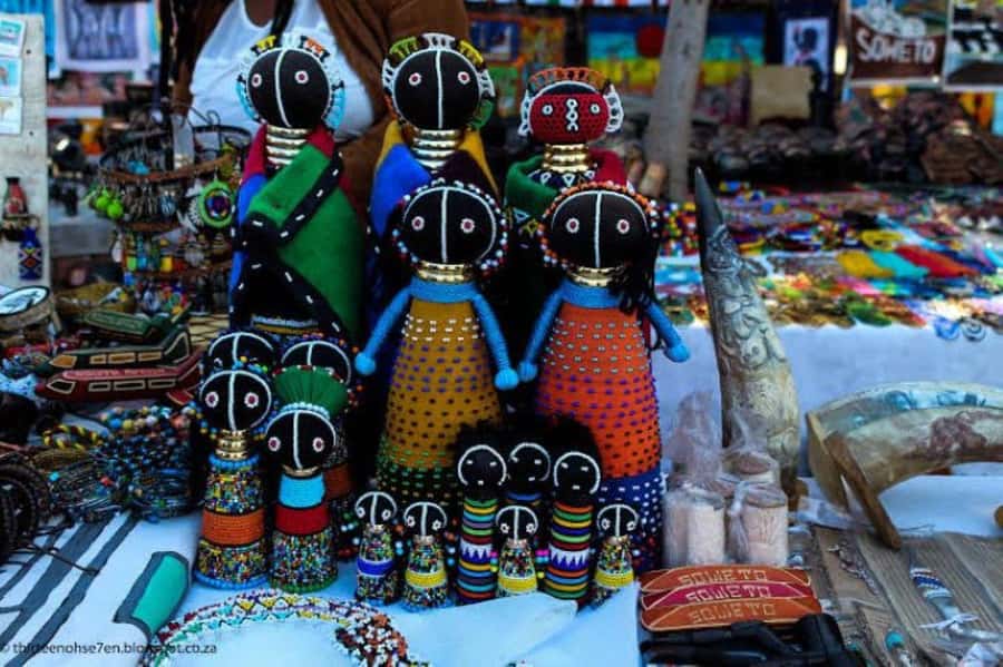 Johannesburg: Lesedi Cultural Village Show with Pickup - Walking through five different homesteads