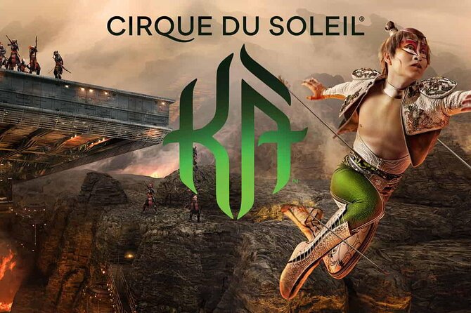 KÀ™ by Cirque du Soleil® at the MGM Grand Hotel and Casino - The moving stage at the heart of KÀ