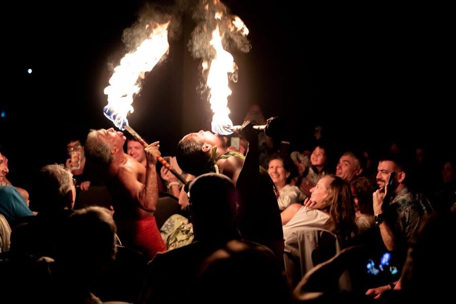 Kauai: Ahi Uila Fire Show with Dinner Option - Who will enjoy this evening most