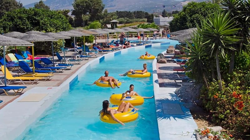 Kos: Lido Water Park Entry Ticket and Optional Transfer - The slides: fun, but not an enormous line-up