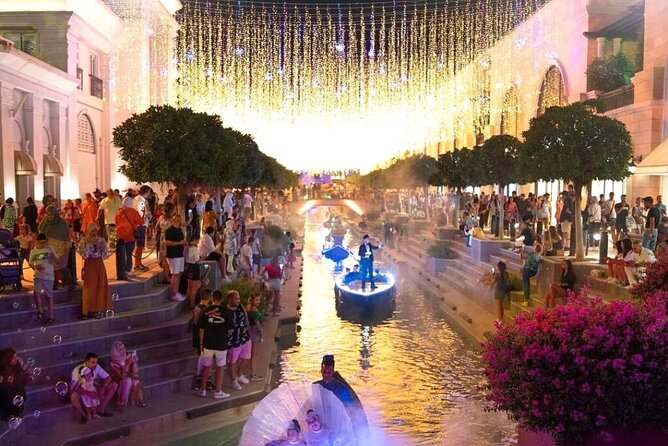 Land of Legends Night Show with transfer from Alanya - The Chateau lights and boat display