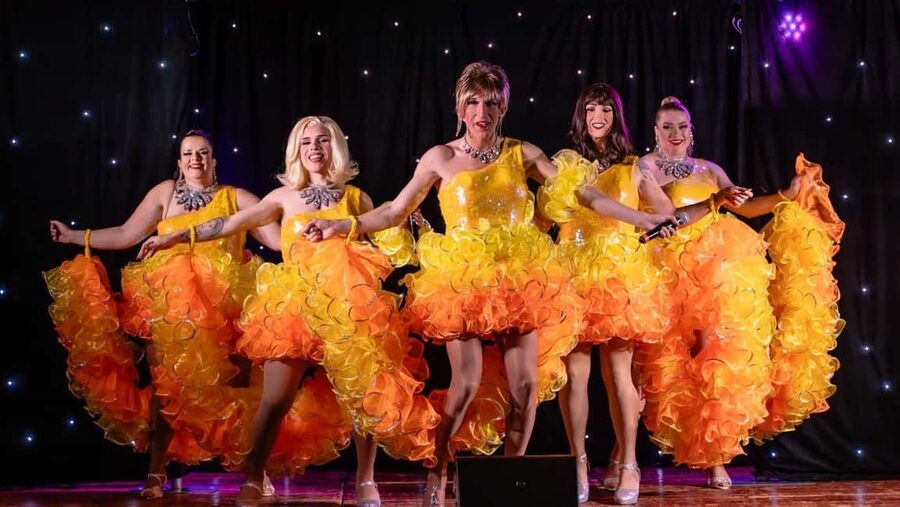 Lanzarote: MHT Comedy Drag Dinner Show - The main production brings live vocals and visual comedy