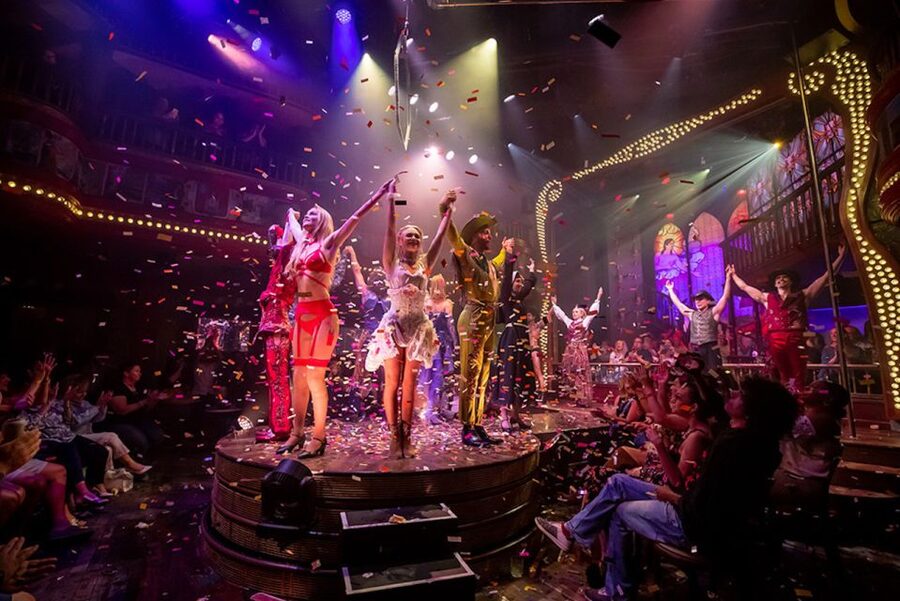 Las Vegas: Atomic Saloon Show at The Venetian - Adult comedy, revealing costumes, and the right audience