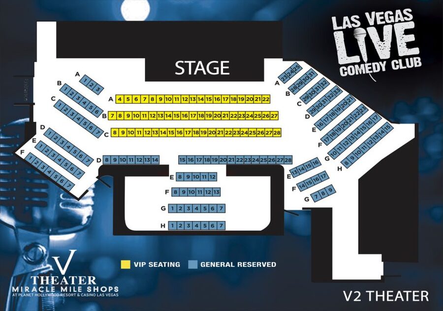 Las Vegas: Live Comedy Club Tickets - A comedy club inside Planet Hollywood