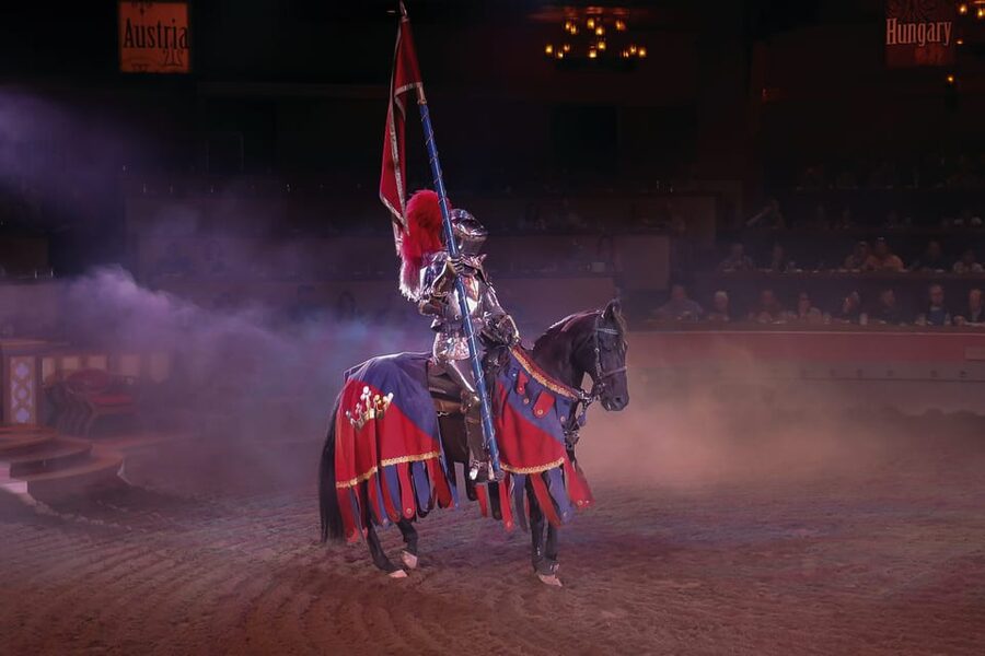 Las Vegas: Tournament of Kings Show at Excalibur - Vegetarian, vegan, and gluten-free choices