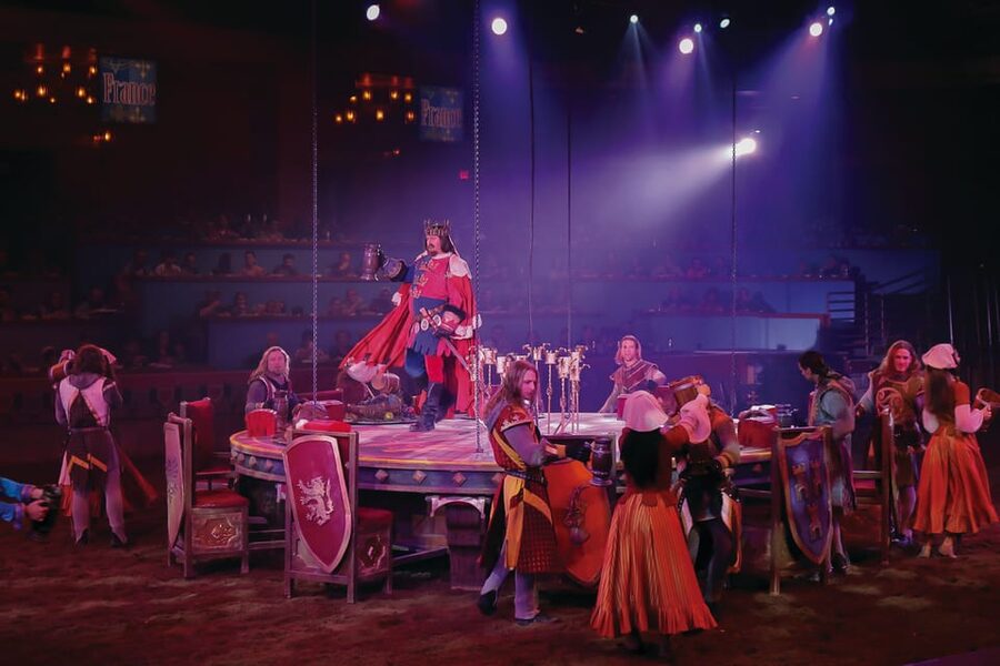 Las Vegas: Tournament of Kings Show at Excalibur - Why the close seating matters