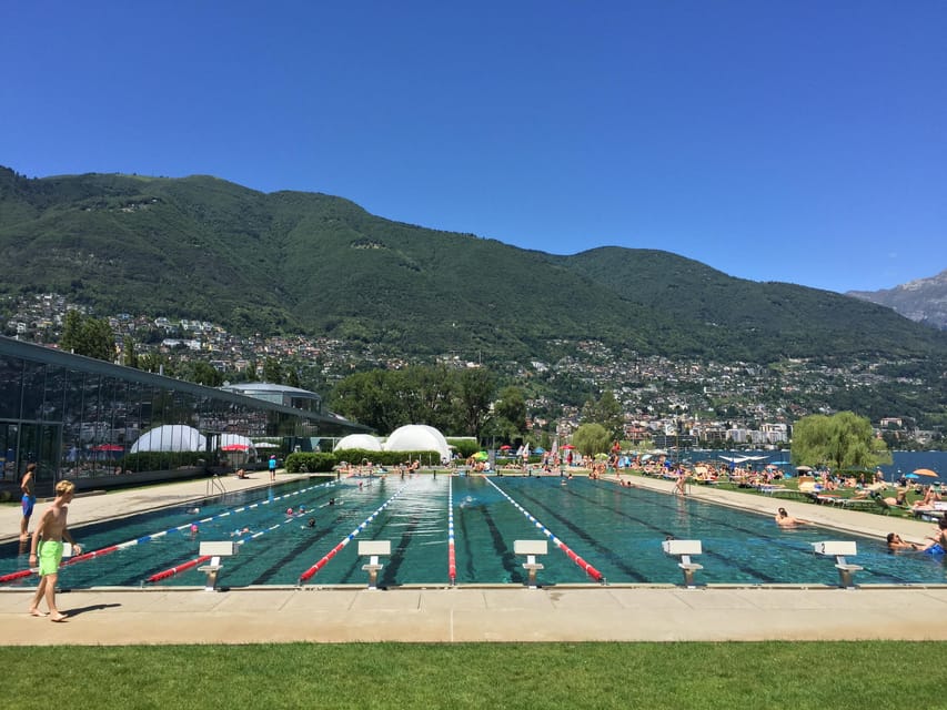 Lido Locarno: Day Ticket to Pool with optional Waterslide - What your day can look like