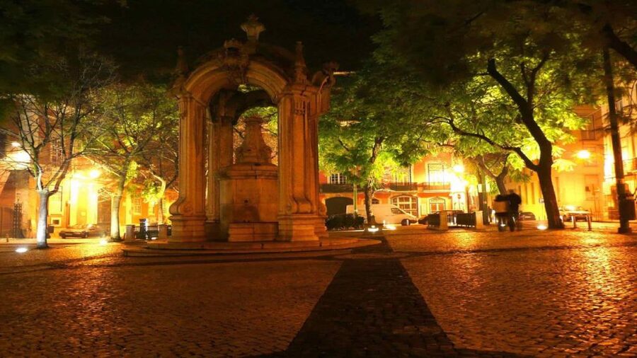 Lisbon: Evening City Tour with Dinner and Live Fado Show - Belém after sunset: Jerónimos Monastery and Belém Tower