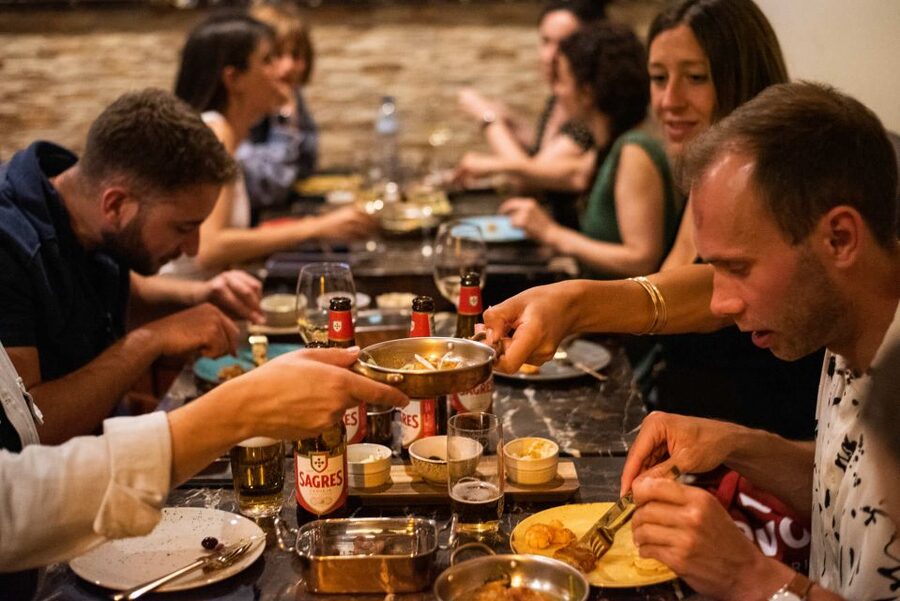 Lisbon: Fado & Food Tour with Live Show & Traditional Dinner - A local home and homemade ginjinha