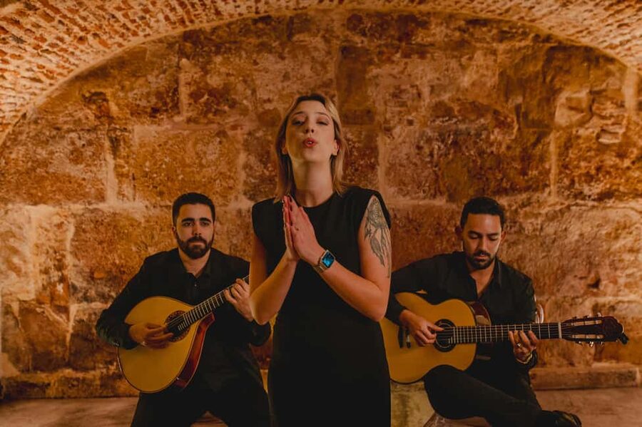 Lisbon: Fado Show and Wine inside Medieval Walls - Entering through Lisbon’s blue doors