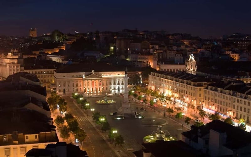 Lisbon: Private Night Tour with Fado Dinner Show - Our Lady of the Mount and Lisbon’s night panorama