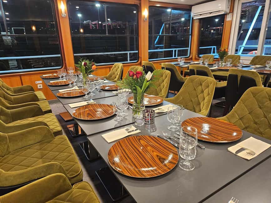 Lisbon: Tagus River Dinner Cruise with Fado Show - How the food compares with the promise