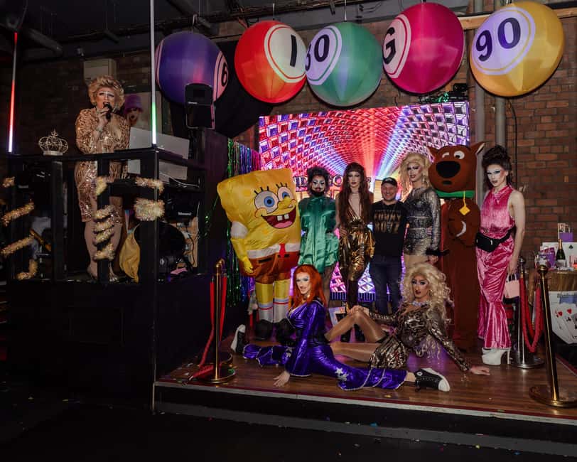 Liverpool: FunnyBoyz Benidorm Bingo Cabaret Show (Fridays) - How the three-hour evening unfolds