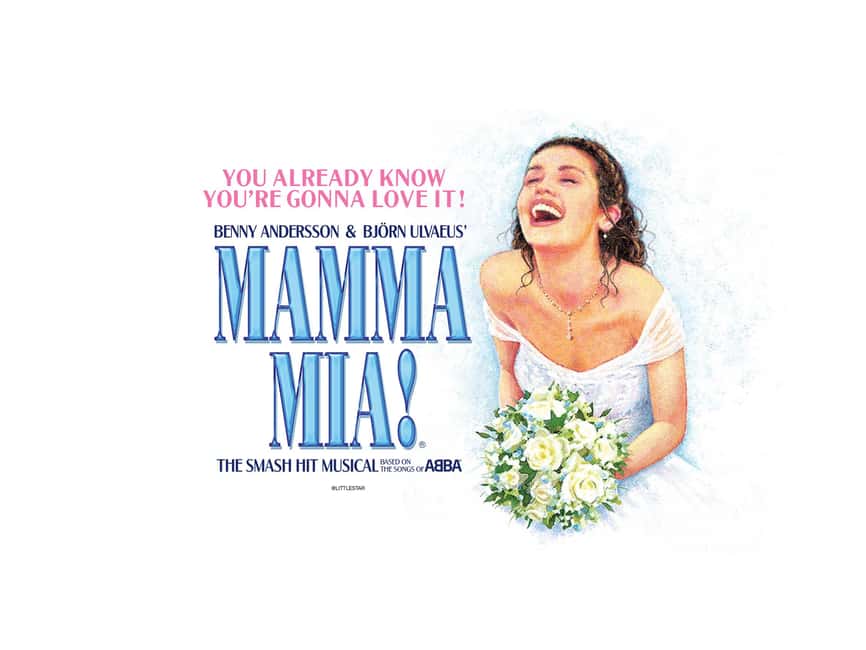 London's West End: Ticket to MAMMA MIA! the Musical - Sophie’s wedding and the three-father mystery