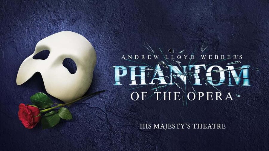 London's West End: Ticket to The Phantom of the Opera - Entering His Majesty’s Theatre on Haymarket