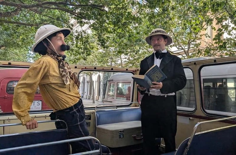 London Vintage Bus Tour: Live Comedy Sightseeing Show - How it compares with a hop-on, hop-off bus