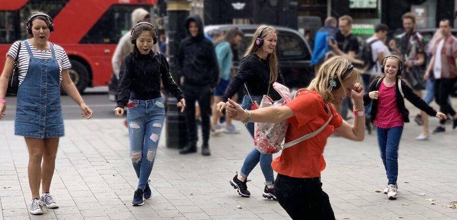 London West End Musical Silent Disco Walking Tour Top 1% - Starting at the Marquis of Granby in Fitzrovia