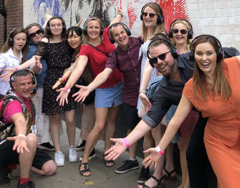 London West End Musical Silent Disco Walking Tour Top 1% - Prince of Wales, Noël Coward, Arts, and Cambridge Theatres