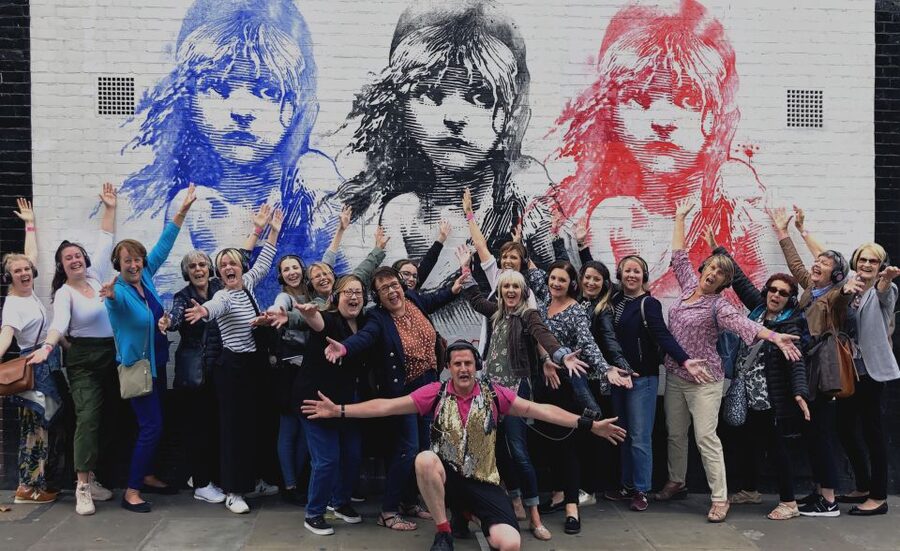London West End Musical Silent Disco Walking Tour Top 1% - Guides, Stewards, and Group Energy