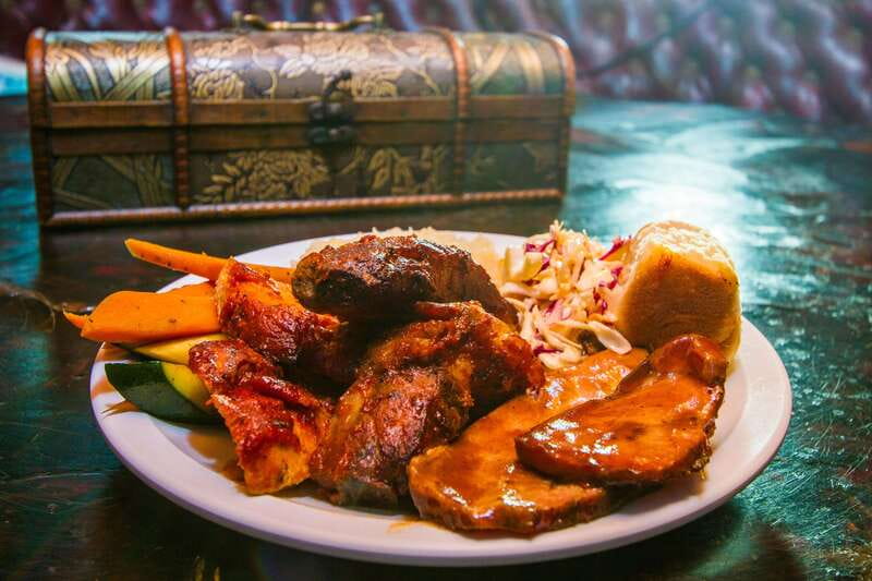 Los Cabos: Pirate Ship Sunset Cruise & Show with Dinner - BBQ ribs, chicken, pork, and an open bar