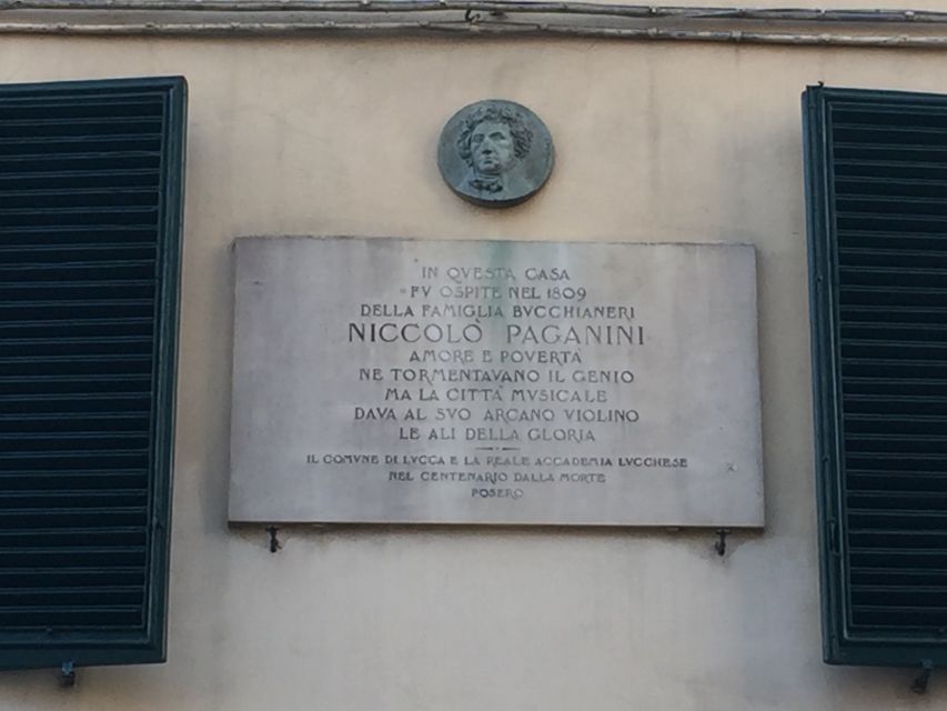 Lucca: Musical Walking Tour with Puccini Museum Visit - Piazza Napoleone and Lucca’s modern concert past
